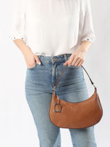 Sac Port� �paule M Altesse Cuir Etrier Beige altesse EALT017M-vue-porte