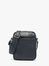 Leather Flandres Crossbody Bag Etrier Blue flandres EFLA729S