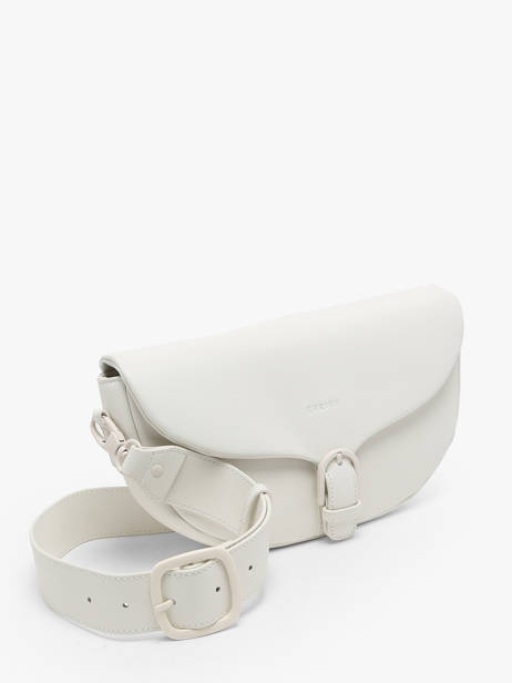 Sac BandouliÃ¨re M Oxer Cuir Etrier Blanc oxer EOXE065M vue secondaire 2